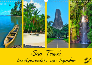 São Tomé – Inselparadies am Äquator (Wandkalender 2023 DIN A3 quer) von Plastron Pictures,  Lost