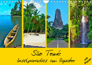 São Tomé – Inselparadies am Äquator (Wandkalender 2023 DIN A4 quer) von Plastron Pictures,  Lost