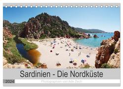 Sardinien – Die Nordküste (Tischkalender 2024 DIN A5 quer), CALVENDO Monatskalender von Zech,  Ade