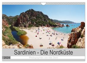 Sardinien – Die Nordküste (Wandkalender 2024 DIN A4 quer), CALVENDO Monatskalender von Zech,  Ade