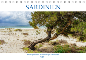 Sardinien Knorrige Bäume in urwüchsiger Landschaft (Tischkalender 2021 DIN A5 quer) von Beuck,  Angelika