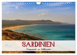 Sardinien Panoramakalender / CH-Version (Wandkalender 2024 DIN A4 quer), CALVENDO Monatskalender von Wenk,  Marcel