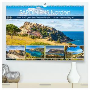 Sardiniens Norden (hochwertiger Premium Wandkalender 2024 DIN A2 quer), Kunstdruck in Hochglanz von VogtArt,  VogtArt