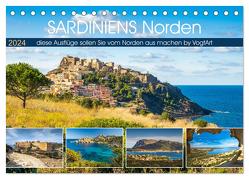 Sardiniens Norden (Tischkalender 2024 DIN A5 quer), CALVENDO Monatskalender von VogtArt,  VogtArt