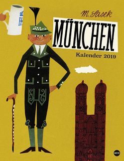 Sasek: München Posterkalender – Kalender 2019 von Heye, Sasek,  Miroslav