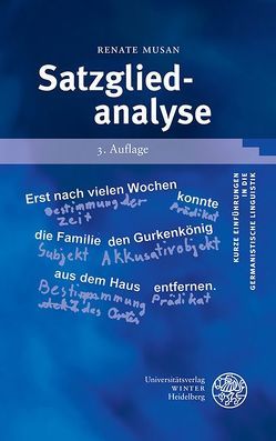 Satzgliedanalyse von Musan,  Renate