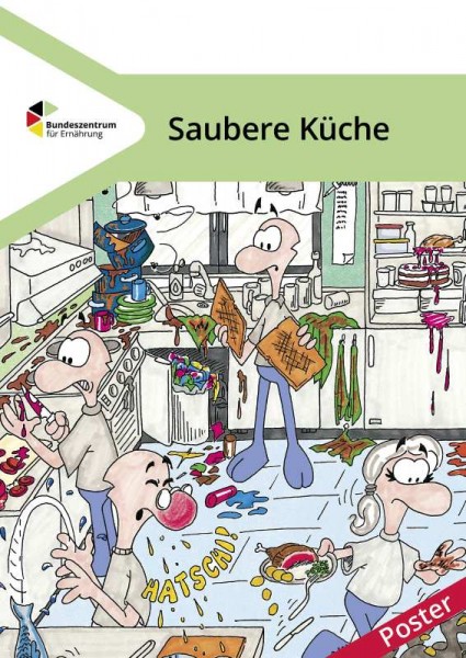 Saubere Küche - Poster von Gomm, Ute, Rapp, Heike: Saubere Küche - Poster von Gomm, Ute, Rapp, Heike: