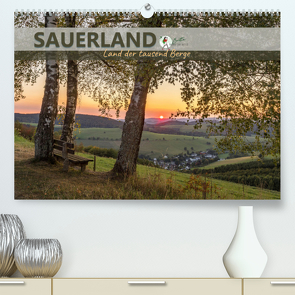 Sauerland – Land der tausend Berge (Premium, hochwertiger DIN A2 Wandkalender 2023, Kunstdruck in Hochglanz) von Lieder,  Britta