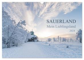 Sauerland – Mein Lieblingsland (Wandkalender 2024 DIN A3 quer), CALVENDO Monatskalender von Bücker,  Heidi