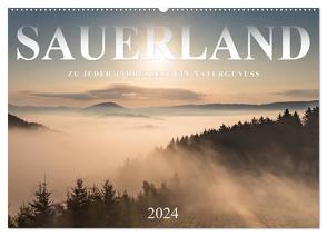 Sauerland, zu jeder Jahreszeit ein Naturgenuss (Wandkalender 2024 DIN A2 quer), CALVENDO Monatskalender von Bücker,  Heidi