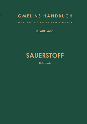 Sauerstoff von Meyer,  R. J.