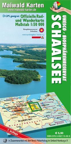 Schaalsee = Offizielle Rad- u. Wanderkarte Schaalsee – UNESCO – Biosphärenreservat Schaalsee – Rückseite mit interessanten touristischen Informationen von Maiwald,  Detlef sen. und Björn jr.