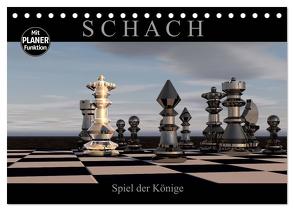 SCHACH – Spiel der Könige (Tischkalender 2024 DIN A5 quer), CALVENDO Monatskalender von Bleicher,  Renate