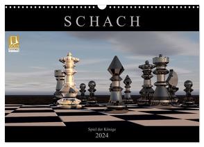 SCHACH – Spiel der Könige (Wandkalender 2024 DIN A3 quer), CALVENDO Monatskalender von Bleicher,  Renate