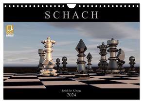 SCHACH – Spiel der Könige (Wandkalender 2024 DIN A4 quer), CALVENDO Monatskalender von Bleicher,  Renate