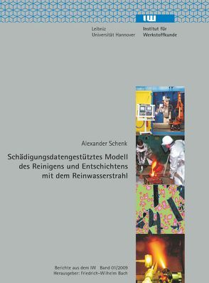 Schädigungsdatengestütztes Modell des Reinigens und Entschichtens mit dem Reinwasserstrahl von Bach,  Friedrich W, Schenk,  Alexander