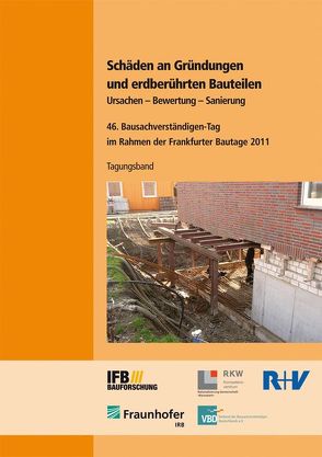 Schäden an Gründungen und erdberührten Bauteilen. Ursachen – Bewertung – Sanierung.