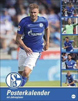 Schalke 04 Posterkalender 2023. Die Fußballstars im Kalender-Großformat. XXL Wandkalender mit den besten Spielerfotos des FC Schalke. Ein Muss für alle Fußballfans! von Heye