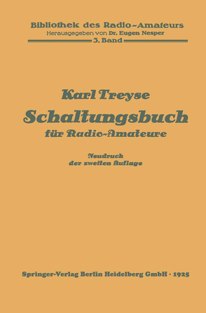 Schaltungsbuch für Radio-Amateure von Treyse,  Karl