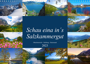 Schau eina in´s Salzkammergut (Wandkalender 2023 DIN A3 quer) von Kramer,  Christa