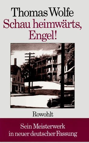 Schau heimwärts, Engel! von Schiebelhuth,  Hans, Schleichert,  Sonja, Wolfe,  Thomas