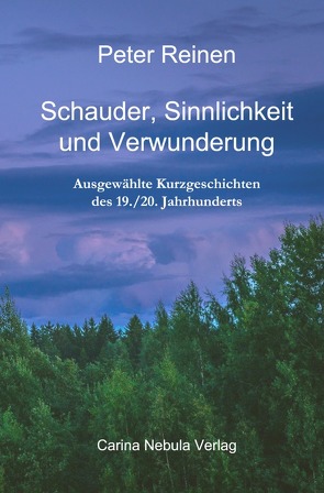 Schauder, Sinnlichkeit und Verwunderung von Reinen,  Peter