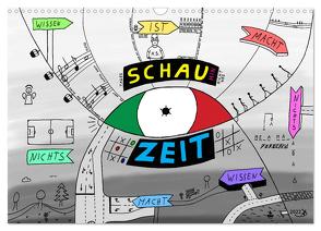 SchauZeit (Wandkalender 2024 DIN A3 quer), CALVENDO Monatskalender von A.D.,  A.D.