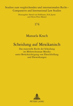 Scheidung auf Mexikanisch von Krach,  Manuela