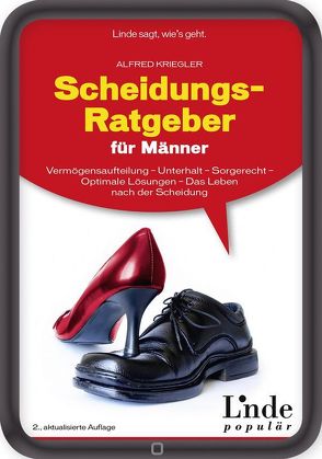 Scheidungs-Ratgeber für Männer von Kriegler,  Alfred