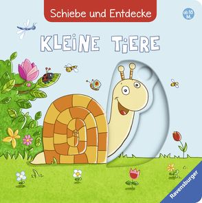 Schiebe und Entdecke: Kleine Tiere von Fritz,  Johanna, Grimm,  Sandra