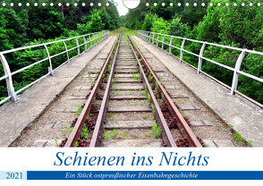 Schienen ins Nichts – Ein Stück ostpreußischer Eisenbahngeschichte (Wandkalender 2021 DIN A4 quer) von von Loewis of Menar,  Henning