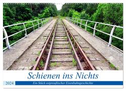 Schienen ins Nichts – Ein Stück ostpreußischer Eisenbahngeschichte (Wandkalender 2024 DIN A2 quer), CALVENDO Monatskalender von von Loewis of Menar,  Henning