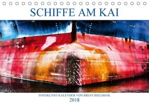 Schiffe am Kai (Tischkalender 2018 DIN A5 quer) von Bjeldbak,  Brian