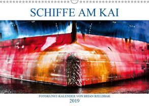 Schiffe am Kai (Wandkalender 2019 DIN A3 quer) von Bjeldbak,  Brian