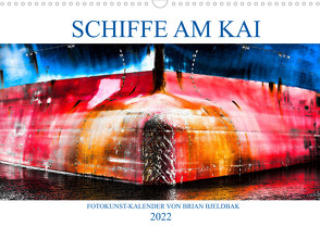 Schiffe am Kai (Wandkalender 2022 DIN A3 quer) von Bjeldbak,  Brian