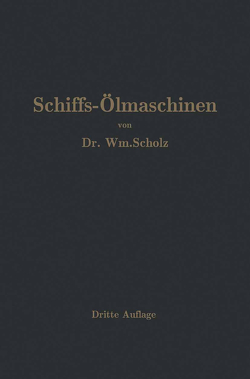 Schiffs-Ölmaschinen von Scholz,  Wm.