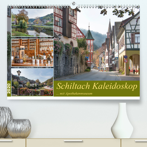 Schiltach Kaleidoskop mit Apothekenmuseum (Premium, hochwertiger DIN A2 Wandkalender 2020, Kunstdruck in Hochglanz) von Schmidt / www.bodo-schmidt-photography.com,  Bodo