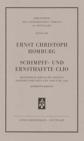 Schimpff- und ernsthaffte Clio von Homburg,  Ernst Christoph