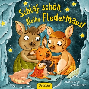 Schlaf schön, kleine Fledermaus! von Lütje,  Susanne, Reich,  Stefanie