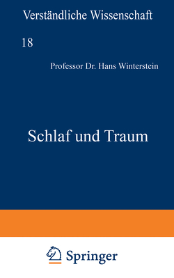 Schlaf und Traum von Loewen,  H., Winterstein,  Hans