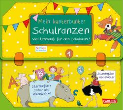 Schlau für die Schule: Mein kunterbunter Schulranzen (Buch-Set für den Schulstart) von Legien,  Sabine, Mildner,  Christine, Muszynski,  Eva, Rothmund,  Sabine