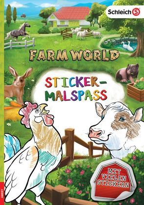 SCHLEICH® Farm World – Sticker-Malspaß