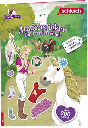 SCHLEICH® Horse Club™ – Anziehsticker für Pferdefreunde