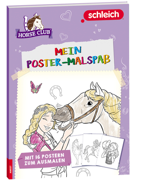 SCHLEICH® Horse Club™ – Mein Poster-Malspaß