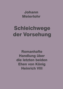 Schleichwege der Vorsehung von Meierlohr,  Johann