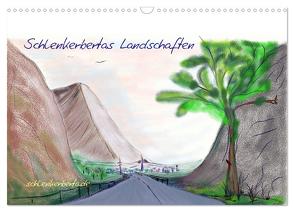 Schlenkerbertas Landschaften (Wandkalender 2024 DIN A3 quer), CALVENDO Monatskalender von Lindner,  Beate