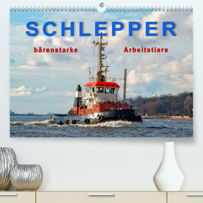 Schlepper – bärenstarke Arbeitstiere (Premium, hochwertiger DIN A2 Wandkalender 2022, Kunstdruck in Hochglanz) von Roder,  Peter