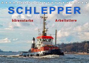 Schlepper – bärenstarke Arbeitstiere (Tischkalender 2022 DIN A5 quer) von Roder,  Peter