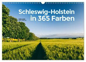 Schleswig-Holstein in 365 Farben (Wandkalender 2024 DIN A3 quer), CALVENDO Monatskalender von Jansen,  Thomas