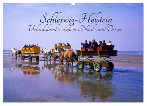 Schleswig-Holstein, Urlaubsland zwischen Nord- und Ostsee (Wandkalender 2024 DIN A2 quer), CALVENDO Monatskalender von Reupert,  Lothar